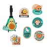 Mr. Wonderful - Luggage Tag Set with 7 Stickers -