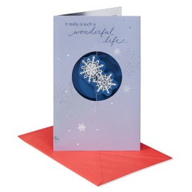 American Greetings Christmas Card for Parents (Wonderful Life)