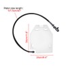 BDKMMS Portable Water Bladder, 1.5L Plastic Panel Plate Hydration Case