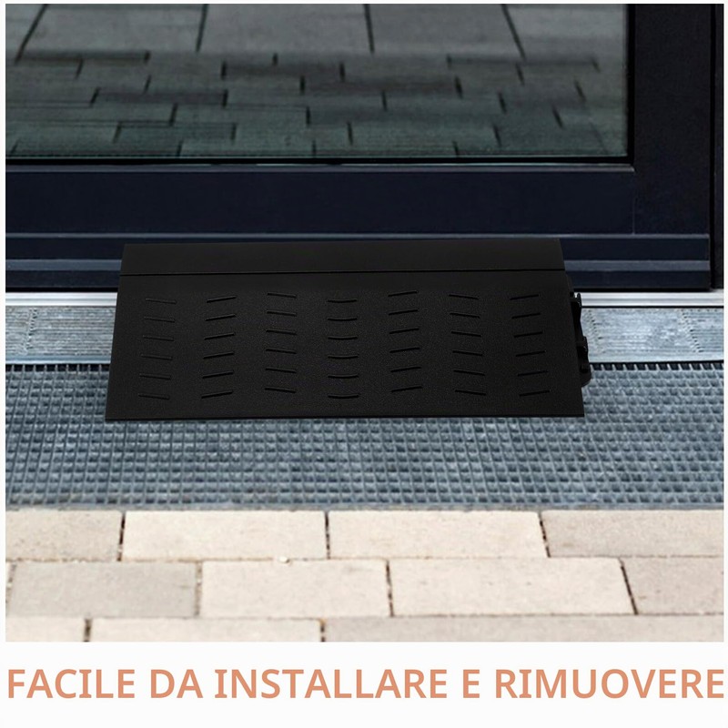 WEKADRIN Set di 2 tappetini per rampa di accesso per