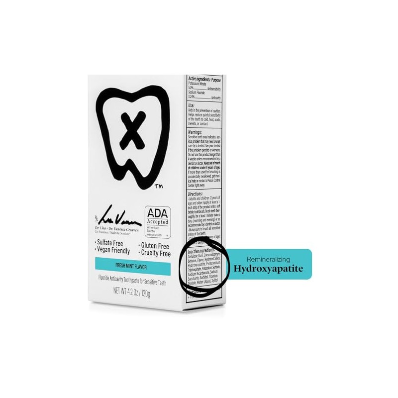 Made by Dentists Professional Enamel Rebuilding Toothpaste - 2 Pack