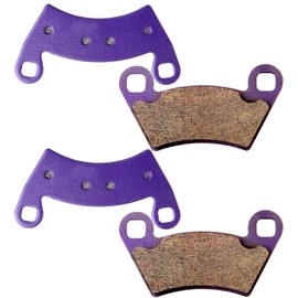 KFKGF 2PCS Front and Rear Carbon Fiber Brake Pads FA354 Braking Pads Kits 2006-2009 for Polaris Ranger 2x4 500 2010-2013 for Polaris Ranger 4x4 400 2008 for Polaris Ranger XP 700