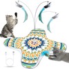 Temracha Interactive Cat Toy, Rechargeable Cat Toys for Indoor Cats,