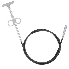 HARFINGTON Flexible Grabber Claw Pick Up Tool 63 Inch 4 Claws Stainless Steel Sewer Cleaning Hook Unclog Sink Sewer Hair Drain Cleaner Tool Sink Unclogger for Toilet Bathtub Sewer Grey