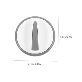 SEWACC 2Pcs Washer Control Rotary Knobs for Washing Machine Replacement Durable Plastic Knobs User Friendly Design Compatible with Haier Easy DIY Installation
