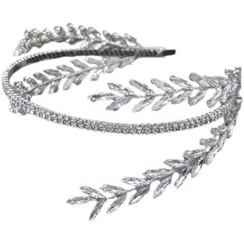 LIFKOME Diadema De Cristales Para Mujer Tocado Brillante Para Bodas Y Eventos Accesorio Elegante Para Novias Y Fiestas Diadema Cómoda Y Versátil