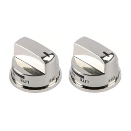 2 PCS EBZ37189611 Burner Knob Compatible with LG Range LRG30357ST LRG30355ST LRG30855ST EBZ37189611