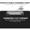 HERKKA 25 Pack Plastic Clipboards, Black, A4 Letter Size, 12.5