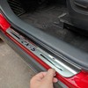 GZBFTDH Chrome Door Sill Protector for Mazda CX5 CX-5 2024