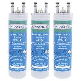 Aqua Fresh WF425 Refrigerator Water Filter 3-pk | Replacement for WF3CB, PureSource 3, 706465, 242069601, 242086201, 242017800, PS3412266, AP4567491, Fridge Filter