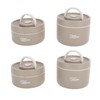 Insulated Lunch Container 304 Stainless Steel Sealed Multifunction Portable Round