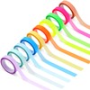 Utron 10 Rolls Colorful Highlighter Tape, 0.31" x 16.5 ft