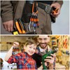 Threlaco 36 Pcs Bit Holder Keychain, 1/4 3/8 1/2 Socket