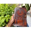 Quirky Craft Brown Leather Journal, Doors of Durin, Tolkien Lord