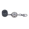 Pool Cue Tip Repair Tool with Retractable Key Ring Billiard