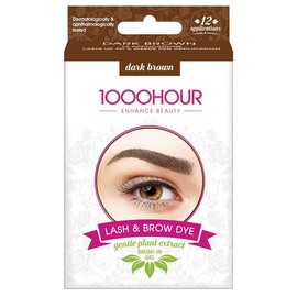 1000 HOUR Plant Based Lash and Brow Dye Kit - Dark Brown