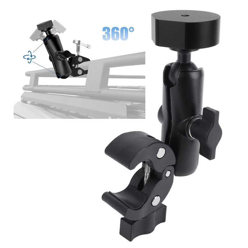 Starlink Mini RV Ladder Bracket, Adjustable Pole Clamp for Satellite