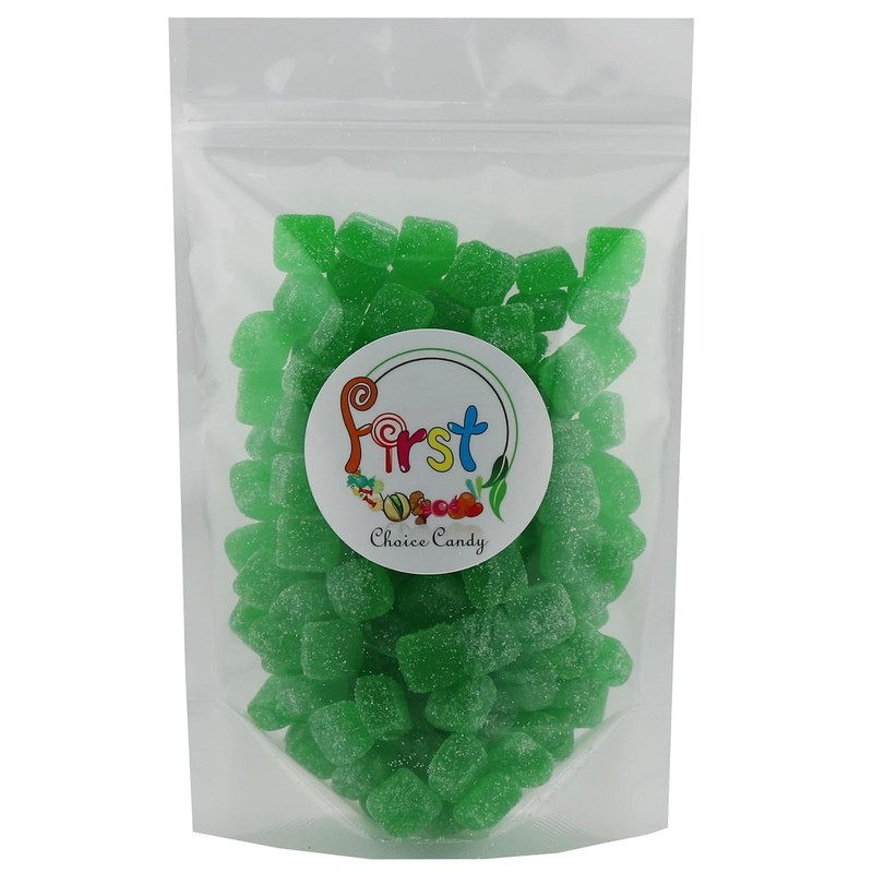 FirstChoiceCandy Sour Chewy Cubes Candy (2 Pound, Green Apple)