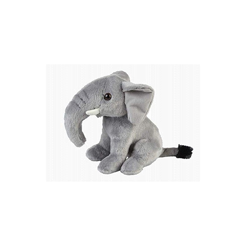 Ravensden Plush Toy Elephant Sitting 18 cm