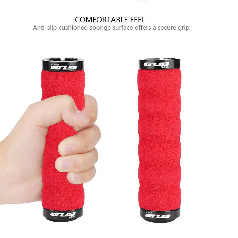 Handlebar Grips Sponge, Bicycle Grips White Foam, Grips, Bicycle Grips