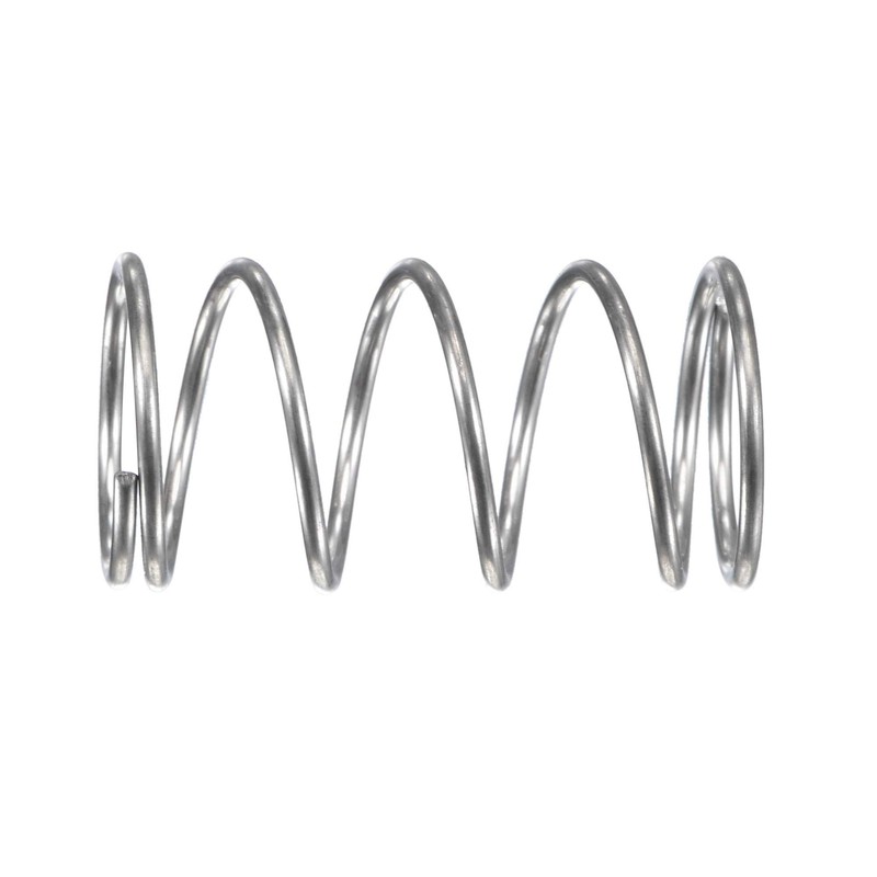 TA-VIGOR 10Pcs Extended Compressed Spring, 11mm OD,0.8mm Wire Size,20mm Length
