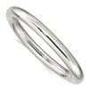 Bonyak Jewelry Sterling Silver 8mm Slip-on Tube Bangle Breathtaking