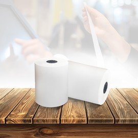 POS PAPER 4 3/8" x 310' Thermal Paper (24 Rolls/Case) - BPA Free