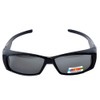 Polarized Fit Over Rectangular Frame - Black
