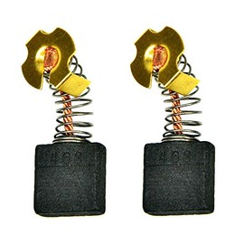 2-PACK 614367-00 Replacement Carbon Brushes For Ridgid 0502025007 Fits DeWALT D24000/DW713/DW715/DW716