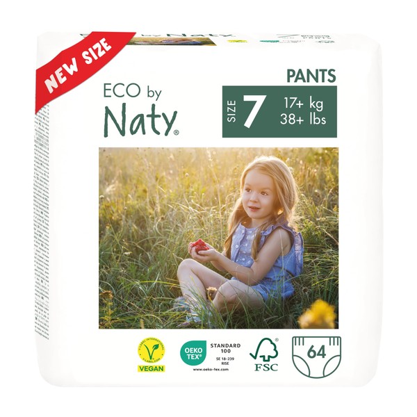 Eco by Naty Pull Ups - Hypoallergenic and Chemical-Free Training
