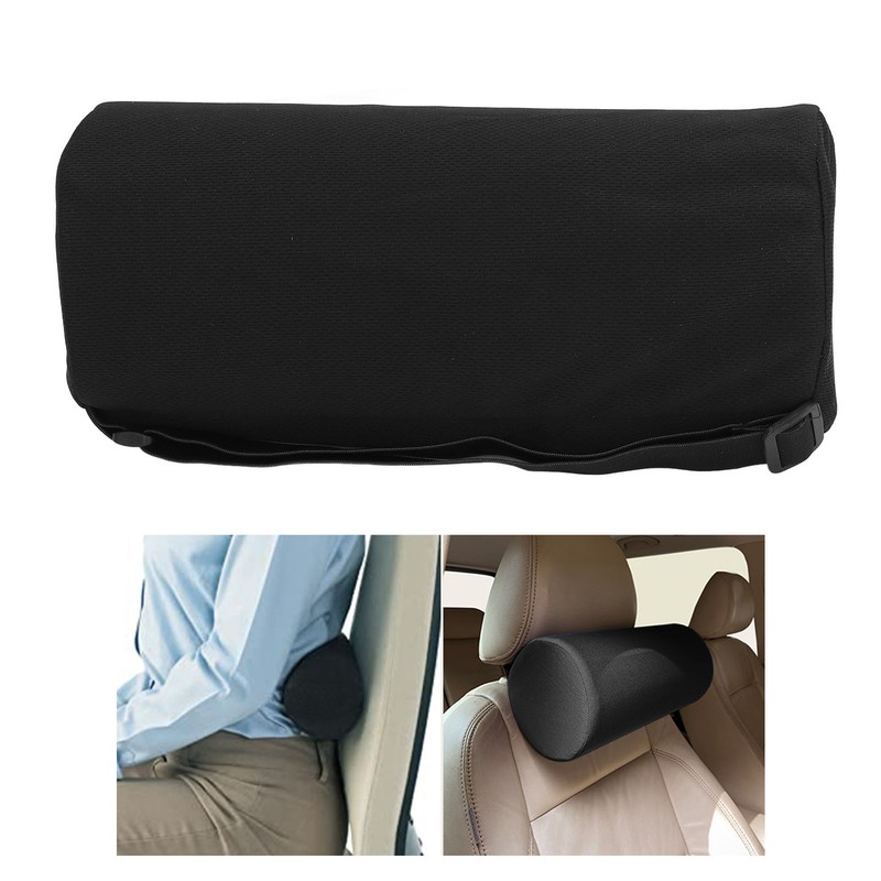 Lumbar Roll Pillow Multifunctional Memory Foam Back Roll Waist Support