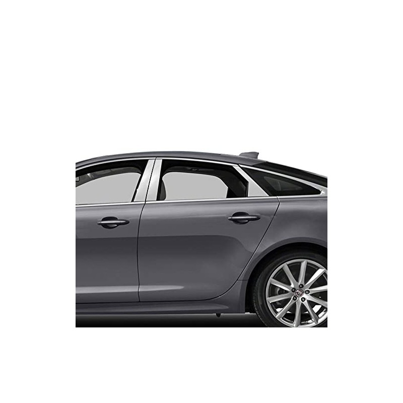 Pillar Post for 2010-2019 Jaguar XJ (Stainless Steel) (6 Piece