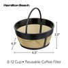 Hamilton Beach Permanent Gold Filter, Fits Most 8 to 12-Cup
