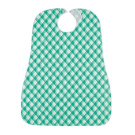 Blue Waterproof Meal Apron Bias Pink