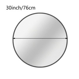 30 Inch Fire Pit Mat Large Round Gas BBQ Fireproof Mat Heat Resistant Mat with 2 Layers Fireproof Pad Heat Deflector Grill Mat, Under Outdoor Grill, Deck Defender, Grass