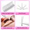 Premade Eyelash Fans Extension 8-15mm Length 3D/4d/5d/6d/7d/8d 0.07mm Short Stem
