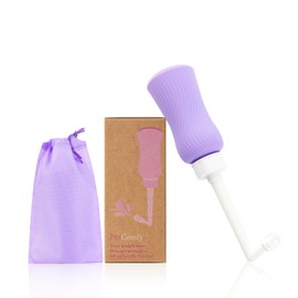 PurComfy Upside Down Peri Bottle for Postpartum Care Essentials, Portable Bidet Travel for Postpartum Perineal Cleansing and Recovery, Peri Bottle for Women, Men, and New Moms, 11 oz