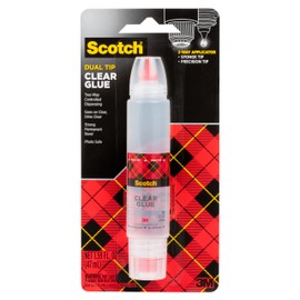 Scotch Scotch Clear Glue in 2-Way Applicator, 1.6 oz, Photo Safe and Non-Toxic (6050)