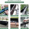 Window Planter Box Brackets, Adjustable Flower Box Brackets for Patio