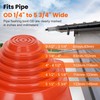 #3 Metal Roof Pipe Flashing, Metal Roofing Pipe Flashing Boot