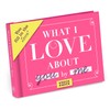 Knock Knock What I Love about You Book Fill in