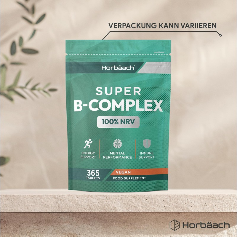 Vitamin B Complex High Dose - All 8 B Vitamins