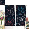 3D Game Controller Pattern Printing Curtains - Living Room, Kitchen