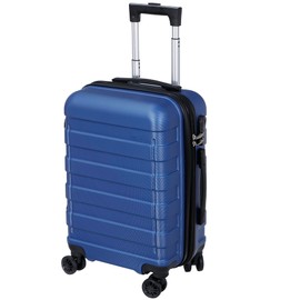 22 Inch Hardside Expandable Luggage ,Carry On Luggage With Spinner Wheels,Travel Suitcase Deep Blue