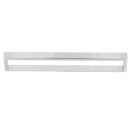 304 Stainless Steel Towel Bar 40cm Washcloth Self Adhesive Rectangular Holder for Bathroom Home