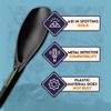 SE Black Prospector's Scoop - 12.5" Heavy-Duty Plastic Tool for