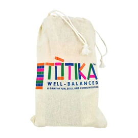 YEHUA! Totika Therapy Game Five Card Set with 48 Colored Stackable Blocks - Self Esteem, Junior, Teen/Adult, Life Skills and Icebreaker - A Game of Fun, Skill and Communication
