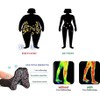 8 Pairs Tourmaline Thermal Circulation self-Heating Socks - Tourmaline Acupressure