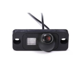 Car Rear View Camera License Plate Backup Camera Parking Camera Waterproof Replacement for MMercedes Benz M-Class W164 W163 1997-2011