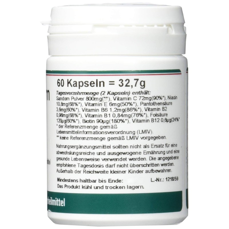 Karl Minck Sanddorn Kapseln, 60 Kapseln